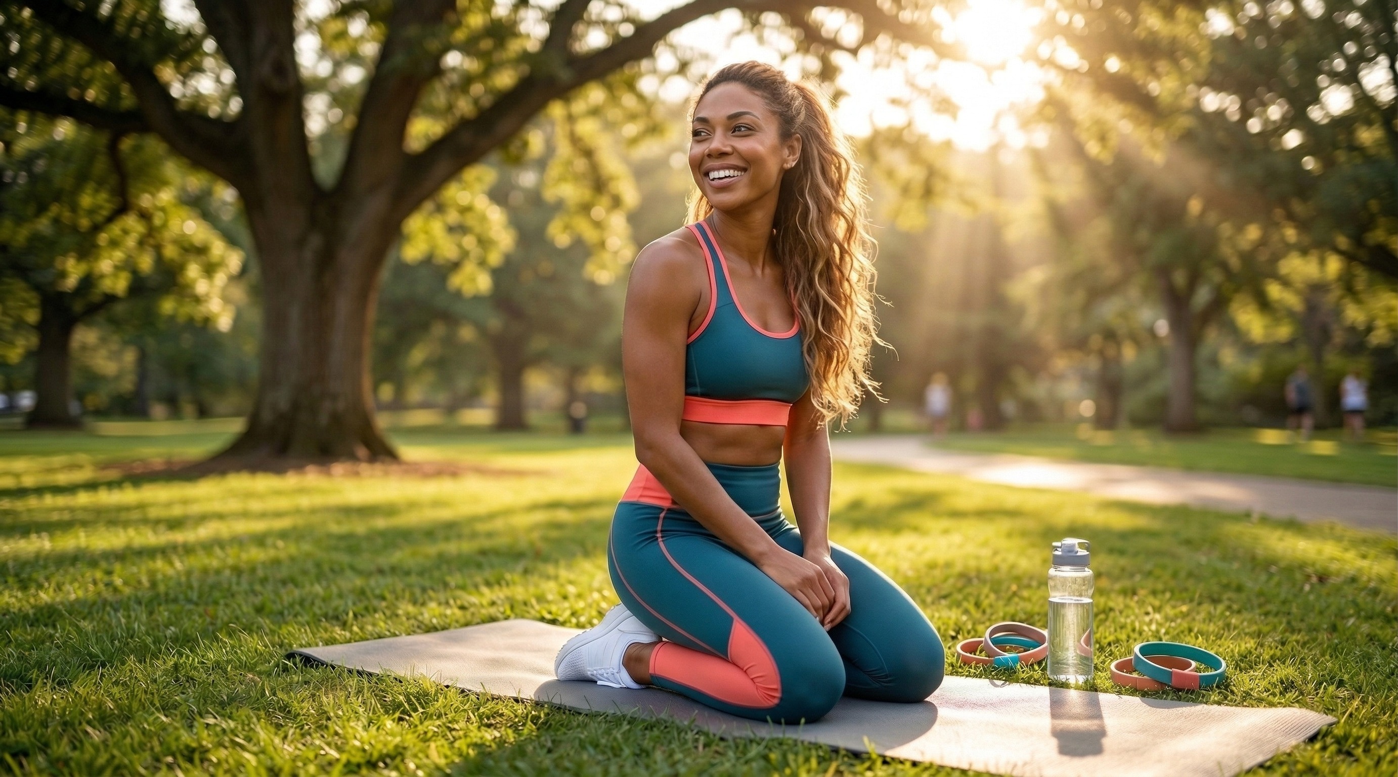 Healthy woman using Maris Health telehealth service