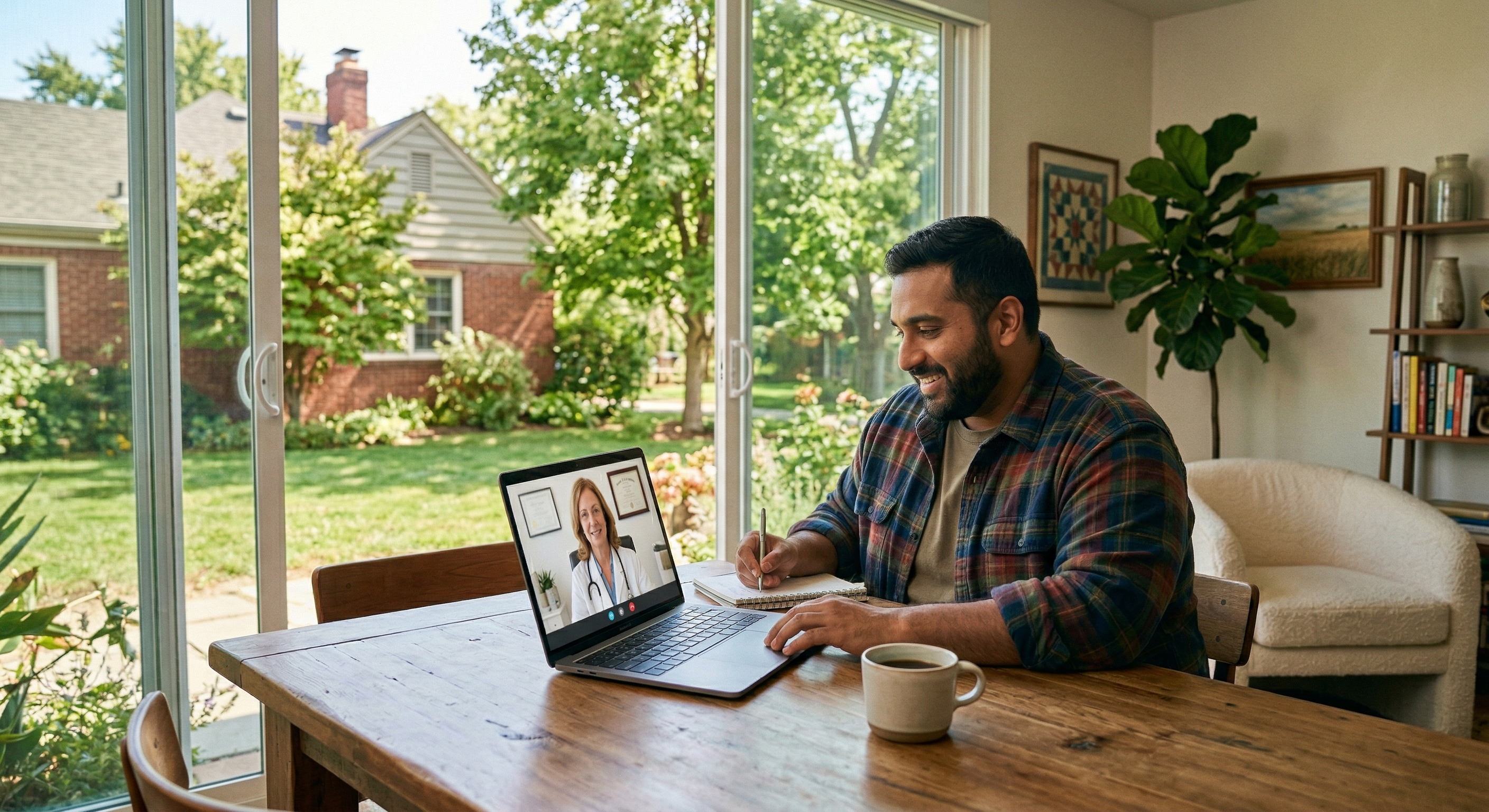 Telehealth consultation with Maris Health doctor